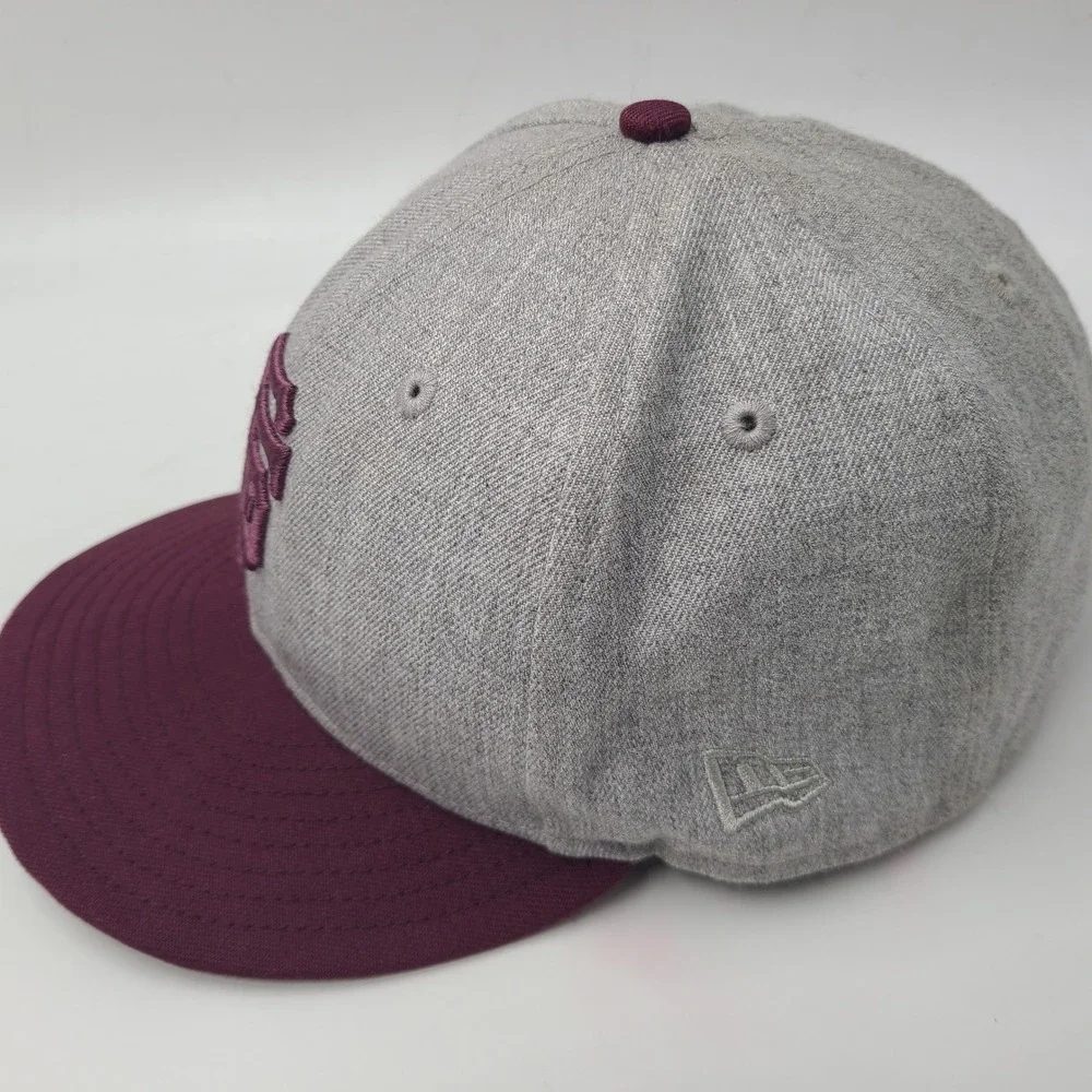 New Era brim slightly
